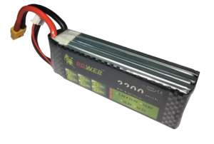 BATERIA LIPO 2200MAH 3S LION POWER image 3
