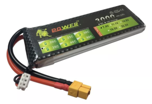 BATERIA LIPO 3000MAH 2S LION POWER image 1