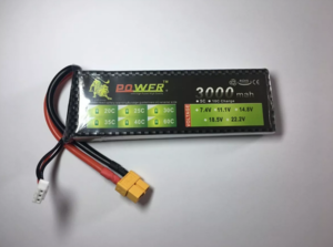 BATERIA LIPO 3000MAH 2S LION POWER image 0