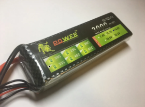 BATERIA LIPO 3000MAH 4S LION POWER image 1