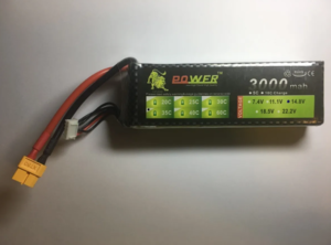 BATERIA LIPO 3000MAH 4S LION POWER image 2