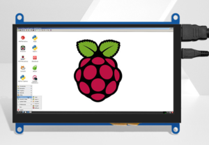 DISPLAY TELA LCD TOUCH RASPBERRY PI 7 POLEGADAS 1024x600 image 1
