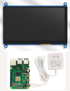Raspberry pi kit placa pi4 8Gb tela e fonte image 1