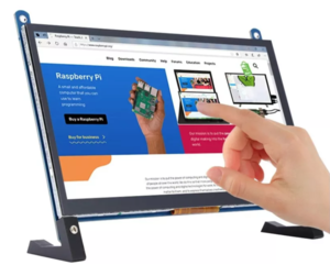 Raspberry pi kit placa pi5 8Gb tela e fonte image 1