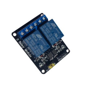 RELE 2 CANAIS 5V 10A COM OPTOACOPLADOR image 0