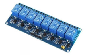 RELE 8 CANAIS 12V 10A COM OPTOACOPLADOR image 2