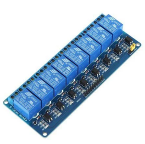 RELE 8 CANAIS 5V 10A COM OPTOACOPLADOR image 4