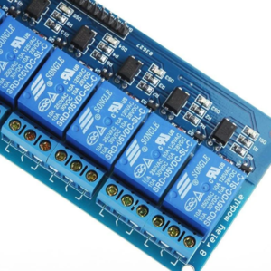 RELE 8 CANAIS 5V 10A COM OPTOACOPLADOR image 0